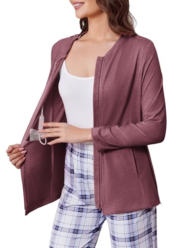Deyeek Zip-Port Mastectomy Top