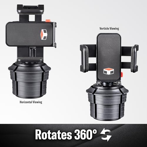 Custom Accessories 23385 Tuff Tech Cup Holder Universal Car Mount Phone Holder thumb #7