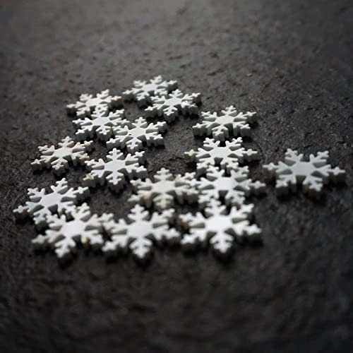 Cantidad: 100 unidades, forma: copo de nieve WH Cover