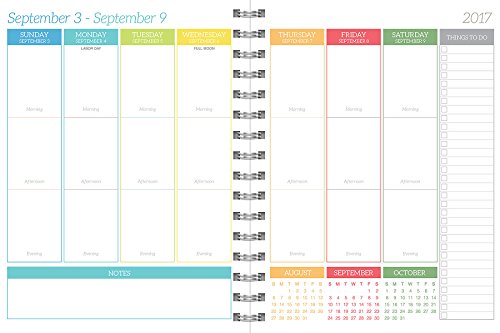 2018 Mom's Manager Floral Daily Weekly Monthly Medium Planner #TOP3