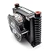 Jieotwice AL404T-CA Air Cooler Hydraulic Radiator System CNC Machine Oil Fan Hydraulic Air Cooler Air Cooled Oil Radiator 10L/MIN (AC 380V)
