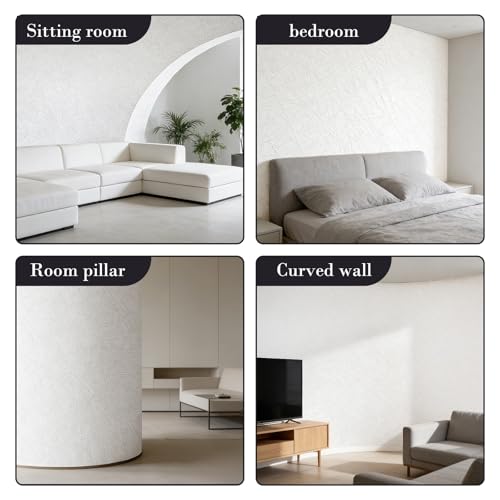 Panel de pared 3D autoadhesivo contra la humedad con textura de PVC lavable 7