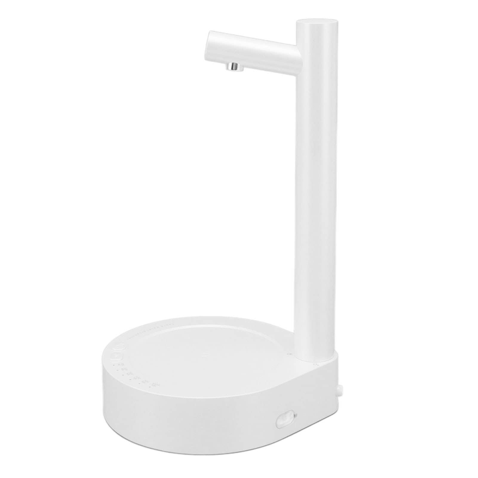 Cordless Water Bottle Pump, Cordless Water Bottle Pump, Detachable Automatic Water Dispenser Portable Dispenser for Home Kitchen Office (White)