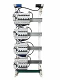 1 coffret électrique 4 rangées monté câblé