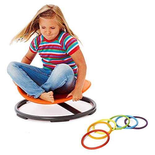 Gonge Karussell & 6 Activity Rings Balance Gleichgewicht Motorik, Multi