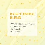 TOSOWOONG Vitamin C Brightening Cream with Glutathione, Tocopherol, Ferulic Acid & Peptides, Korean Skincare, 50 ml / 1.69 fl. oz.