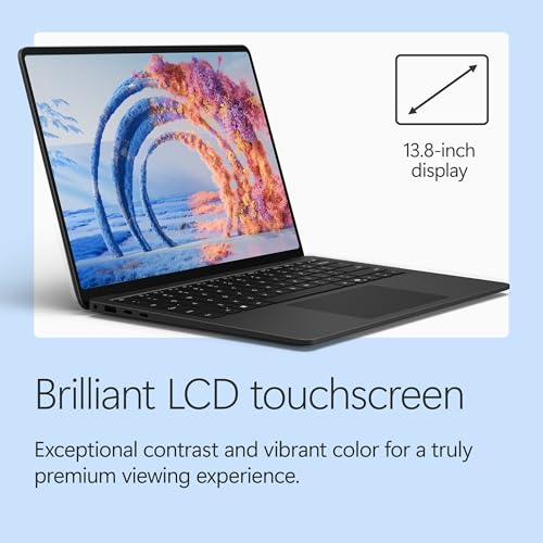 Image of Microsoft Surface Laptop (2026), 13.8-inch Premium Performance Laptop, Snapdragon X2 Elite Processor, Touchscreen Display, 16GB RAM, 512GB SSD Storage, Windows 11 Copilot+ PC Built for AI, Black