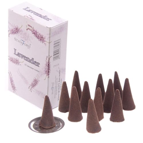 Stamford Lavender Incense Cones, Multi-Colour