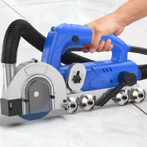 GAYAYAS Nettoyeur de précision pour Joints de carrelage, Vitesse de 9 000 TR/Min, Outil de Construction de Joints esthétiques, pour Joints de Douche, carrelage, Sol