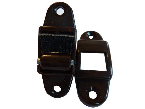 Preisvergleich Produktbild Gurtdurchführung f 14mm Rollladen Gurtband Braun