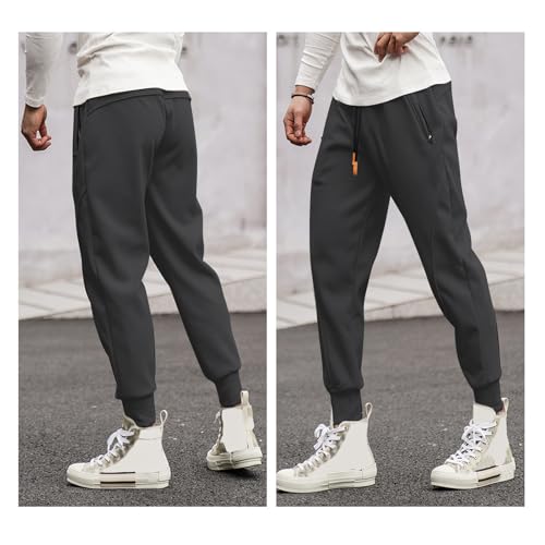 WENKOMG1 Mens Casual Joggers, Athletic Lounge Pants Elastic Bottom Casual Jersey Sweatpants with Pockets, M-3XL2