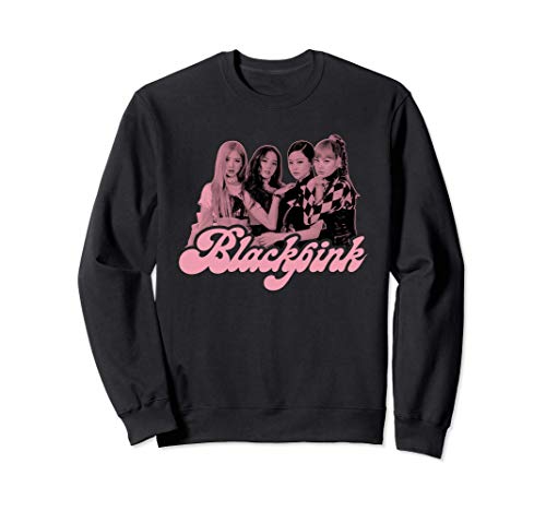 BLACKPINK Official Pink Photo Sweatshirt
