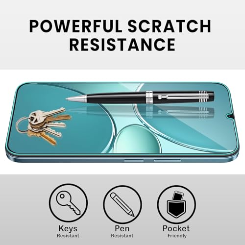 Image of Tempered Glass Screen Protector Compatible for realme narzo 100 Lite 5G with Edge to Edge Coverage and Easy Installation Kit