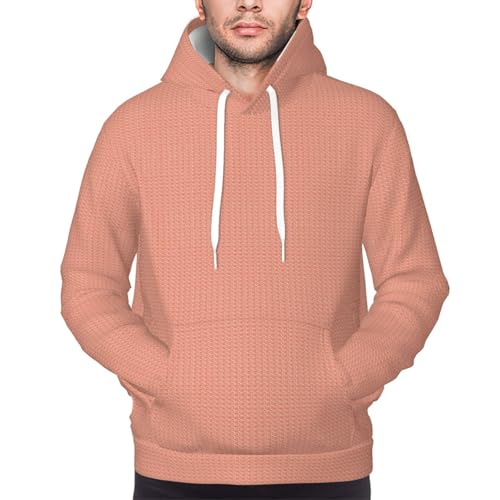 Sweat à capuche chaud pour homme imprimé fraises - 7