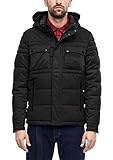  s.Oliver Herren 03.899.51.5248 Jacke, Schwarz (Charcoal Melange 98a0), X-Large (Herstellergröße: XL)