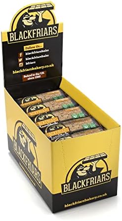Blackfriars Flapjack Multipack Bars - Plain Original Flapjacks 25 x 110g | Flapjack Bars Individually Wrapped | Breakfast Bars Suitable for Vegetarians [UK company]