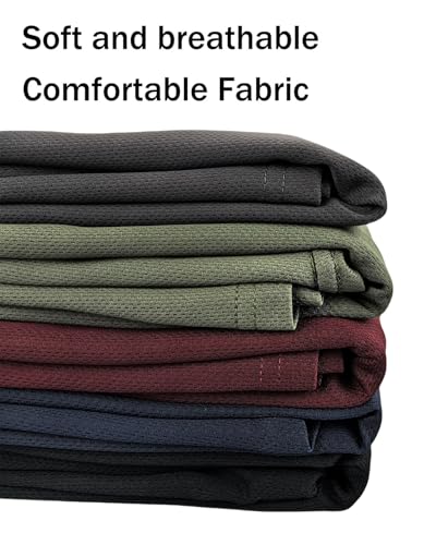 5 Pack Mens Long Sleeve T Shirts Lightweight Sport Casual Tee Running Cycling Fishing UV Protection Quick Dry Tshirts Tops3