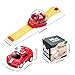 Tomatong 2023 Remote Control Car Watch Toys with LED Light,2.4 GHz Mini Racing Cars Wrist Toy for Kids Adults,RC Small Car Interactive Outdoor Game Easter Halloween Birthday Gifts,Red