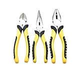 Industrial-Grade Wire Cutters Multi-Functional Pliers High Carbon Steel Needle-Nosed Pliers(Wire Cutter 8inch)(Oblique Pliers 8inch)