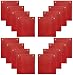 Vinyl Mesh Oversize Load Safety Flag Warning Signs for Trucks Pilot Cars (16 Pack) - 18