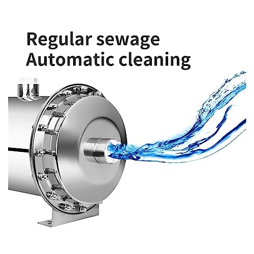 Purificador de agua comercial e industrial de 3000L y acero inoxidable 5