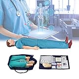 SHIXUE Reanimationspuppe Erste Hilfe Trainingspuppe Übungspuppe Für Wiederbelebung, Trainingspuppe Für Erste Hilfe Training für die medizinische Lehre und Praxis