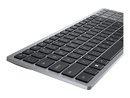 Dell KB740 Clavier compact dispositif sans fil 2.4 GHz Bluetooth 5.0 QWERTZ Allemand titan avec Service d'échange avancé le jour ouvrable suivant - vue 10