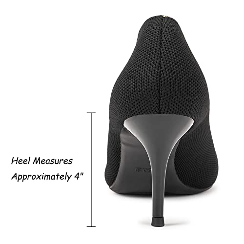 Womens Low Heel Pointed Toe Pump Shoes3