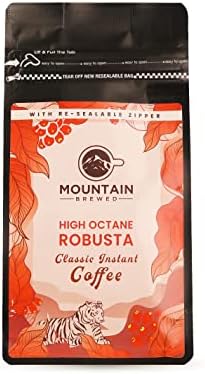 MOUNTAIN BREWED Classic Robusta - Instant Coffee | 100 grams Re-sealable Pouch