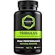 Tribulus Terrestris Fruchtextrakt mit 90% Saponinen, Ashwagandha 10:1, Schwarze Maca 10:1, Zink, Selen, Calcium & Vitamin D – 160 Kapseln – Nahrungsergänzungsmittel von Synergie Nutrition