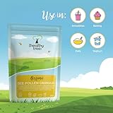 Organic Bee Pollen by TheHealthyTree Company in Recyclable Packaging - Raw, Spanish Bee Pollen Granules 250g - Image 5