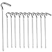 10 Stück Zeltheringe, 18cm Metall Aluminium Vorzelt Heringe Camping Erdnägel Häringe Zelt Bodenanker für Bergsteigen, Angeln, Picknick, Böden(7 Zoll)