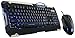 Produktbild Thermaltake Tt Esports Commander Blue LED Backlighting Mechanical Keycaps Membrane Gaming Keyboard & 2400 DPI Blue LED Optical Gaming Mouse Combo KB-CMC-PLBLUS-01