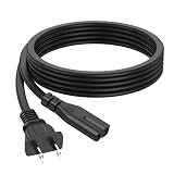 PKPOWER 2 Prong AC in Power Cord Outlet Socket Cable Plug Lead Compatible with Viking 1700 Peak Amp Portable Jump Starter 57044 57084 57085 Sound bar