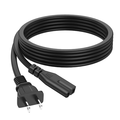 PKPOWER 2 Prong AC in Power Cord Outlet Socket Cable Plug Lead Compatible with Viking 1700 Peak Amp Portable Jump Starter 57044 57084 57085 Sound bar