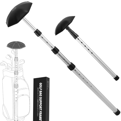 MIKOSI Golf Travel Bag Support Pole - 21-52 Inch Adjustable Aluminum Support Rod/Stiff Arm, Golf Club Protector for Travel Cases