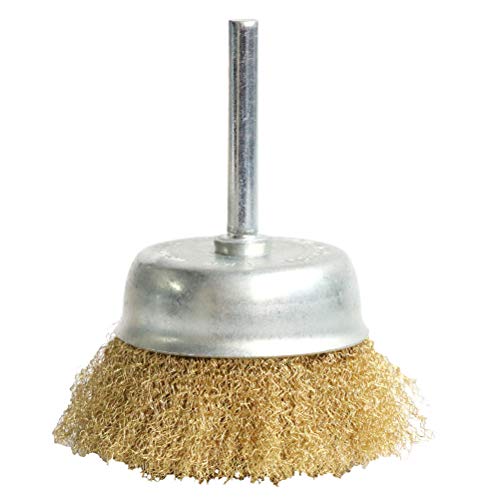Fppo DGTS005 Brass Wire Wheel Brush Kit For Drill,Crimped Cup Brush thumb #2