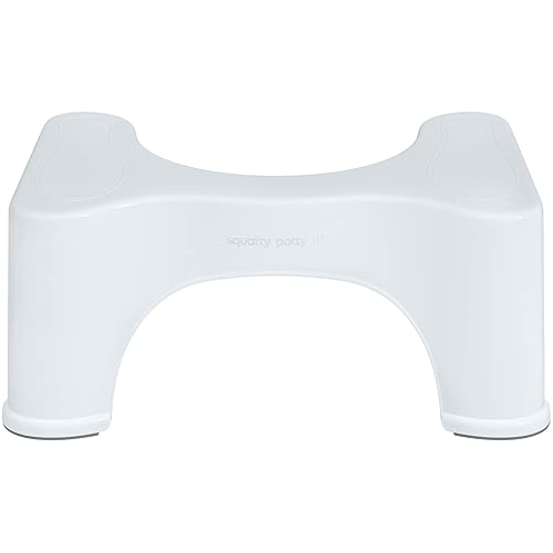 Miniatura 12 de Squatty Potty The Original - Taburete de inodoro para baño, color blanco, 9 pulgadas (paquete de 2)