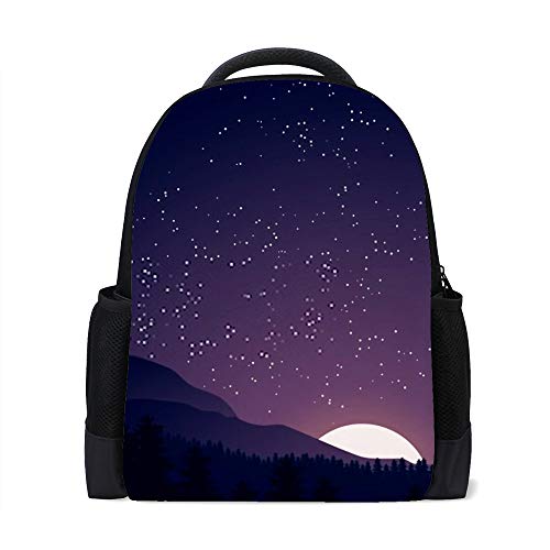 Sac à dos ordinateur portable multi-poches en polyester léger et pliable
