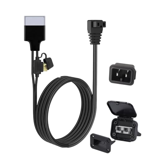 Anderson-Connector DC-Power-Cord-Cable 12V-Refrigerator Portable-Refrigerator: 12V Fridge Freezers RV Refrigerator Portable Freezer Electric Cooler with 50A Plug Mounting and Dust Cover
