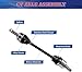 Maxfavor CV Axle Front fit for Nissan Altima 2004 2005 2006, Nissan Maxima 2005 2006, SE SL 3.5L Auto Trans CV Axle Shaft Assembly Front Passenger Driver (Right Left) Side