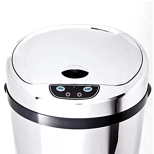 Lixeira Automática Inox 6 Litros Premium Sensor Banheiro Kzi