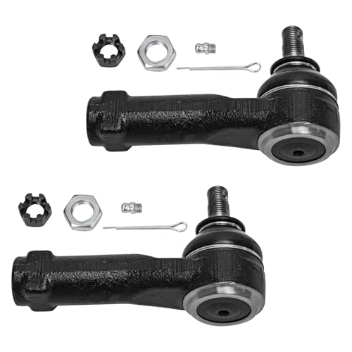 Image of Detroit Axle - Front 10pc Struts Kit for 02-04 Honda Odyssey, 2 Sway Bars 4 Tie Rods 2 Lower Ball Joints 2 Struts w /Coil Spring 2002 2003 2004 Replacement Suspension