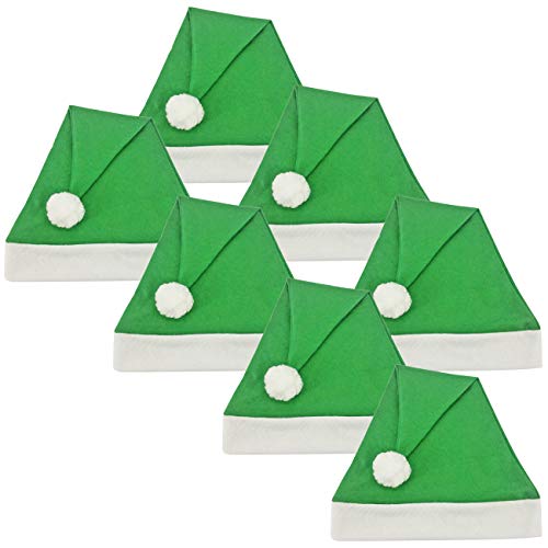 Ciffre 7 Stück im Set Weihnachtsmütze Nikolausmütze Winter Mütze...
