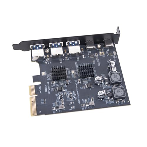 Tarjeta de expansión PCIExpress de 5 puertos a USB 3.0 con chip ASM3142 interno 6