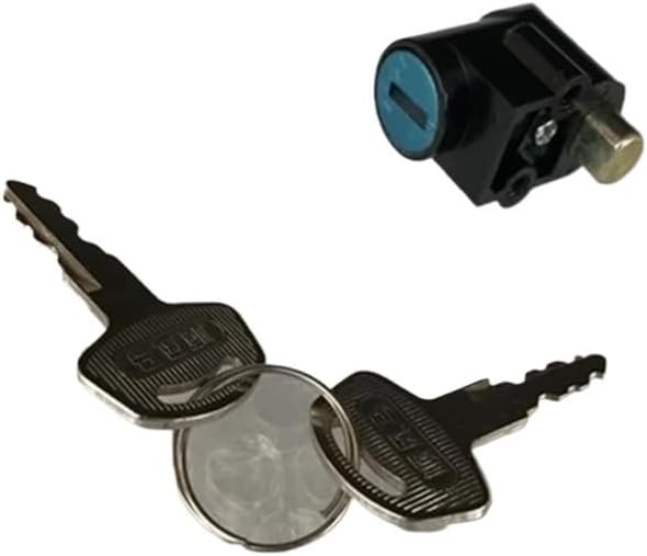 Motorcycle Ignition Switch Lock Fuel Tank Cap Cover 6 Wire Lock Set For GN125 125cc(Car lock)