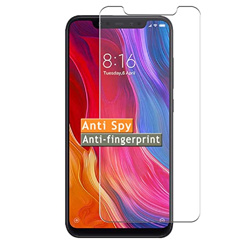 Vaxson Protector de Pantalla de Privacidad, compatible con XIAOMI MI 8 MI8 [No Vidrio Templado ] Nuevo Película Protectora Film Guard