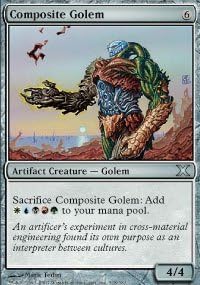 Magic The Gathering - Composite Golem (318/383) - Tenth Edition