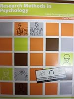 Research Methods in Psychology; Core Concepts and Skills 1453323600 Book Cover