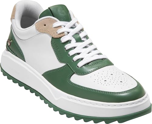 Cole Haan Cole Haan Men's Grandpro Crossover Golf, Myrtle/Optic White/Birch Beige, 10.5-M US